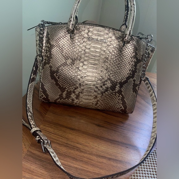 MICHAEL Michael Kors Handbags - NWT Michael Michael Kors Large Embossed Satchel